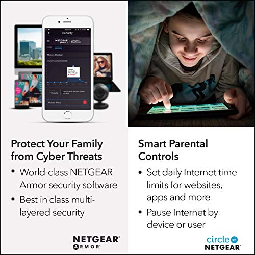 NETGEAR Orbi RBK12 - Wi-Fi system (router, extender) - up to 3,000 sq.ft - mesh - GigE - 802.11a/b/g/n/ac - Dual Band