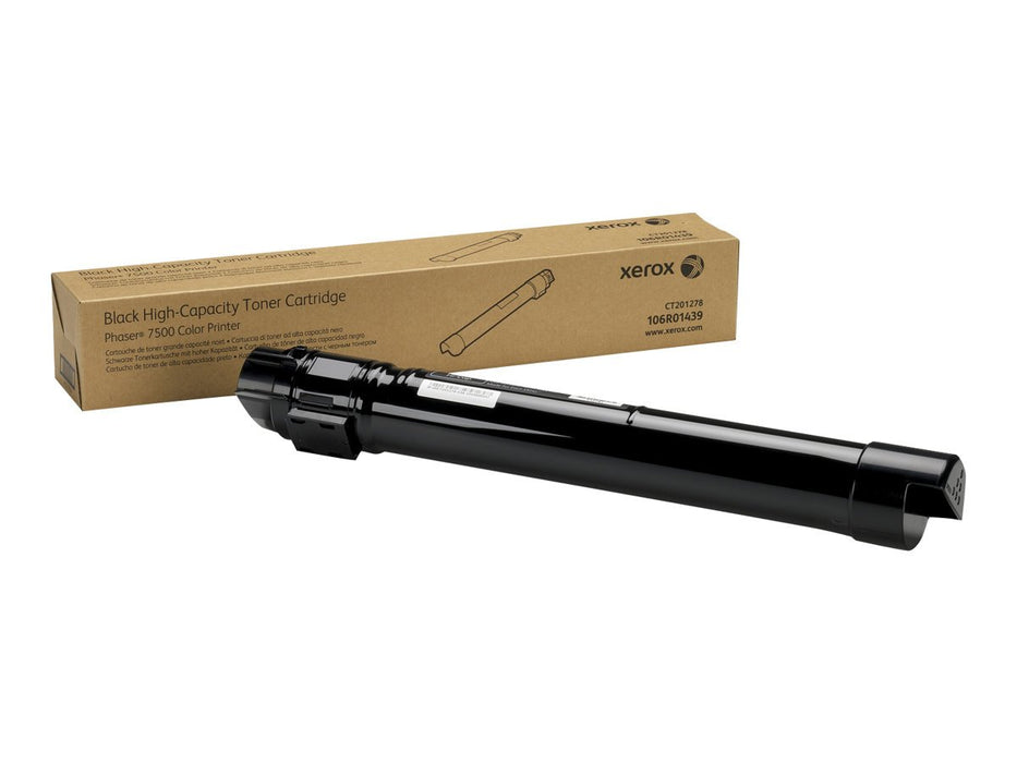 Best Value Xerox Genuine Phaser 7500 Black High Capacity Toner Cartridge (19,800 pages) - 106R01439