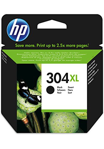 HP 304XL - High Yield - black - original - blister - ink cartridge - for AMP 130, Deskjet 26XX, 37XX, Envy 50XX