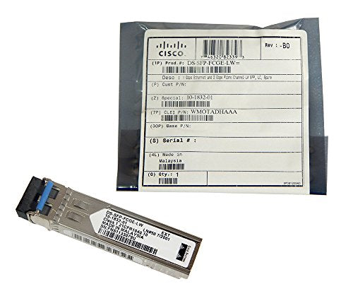 Cisco Triple-Rate Multiprotocol - SFP (mini-GBIC) transceiver module - GigE, 2Gb Fibre Channel - 1000Base-LX - LC single-mode - up to 10 km - 1310 nm - for Cisco Advanced Services Module, MDS 9120, 9140, 9216