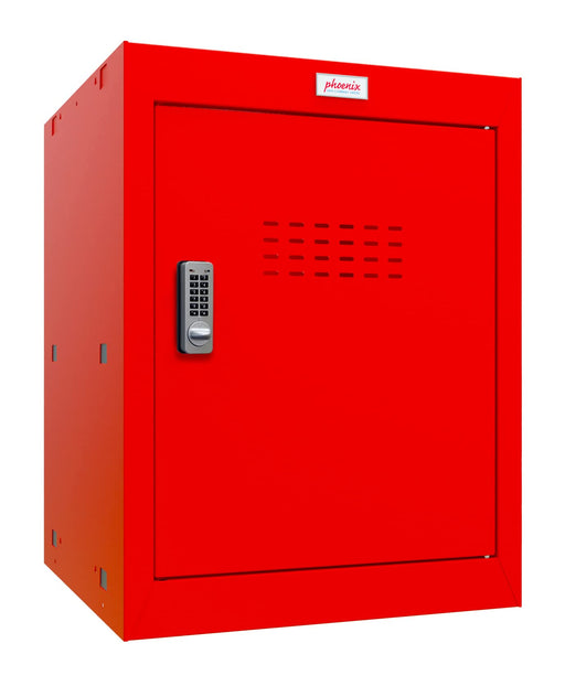 Phoenix CL Series Size 2 Cube Locker in Red with Electronic Lock CL0544RRE