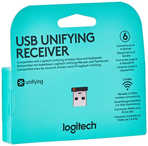Logitech Unifying Receiver - Wireless mouse / keyboard receiver - USB