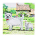 Crystal Art Westie 18 x 18cm Card CCK-A52
