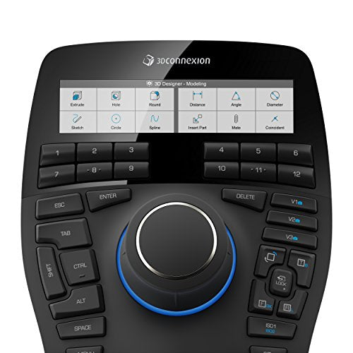 3Dconnexion SpaceMouse Enterprise - 3D mouse - 31 buttons - wired - USB