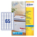 Best Value Avery Self Adhesive Mini Organising Return Address Labels, Inkjet Printers, (38.1 x 21.2 mm Labels, 65 Labels Per A4 Sheet, 25 Sheets), 1625 labels, QuickDRY (J8651)