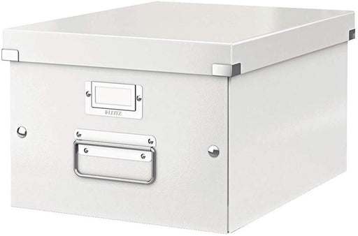 Best Value Leitz A4 Storage Box, Click & Store Range, 60440001, White