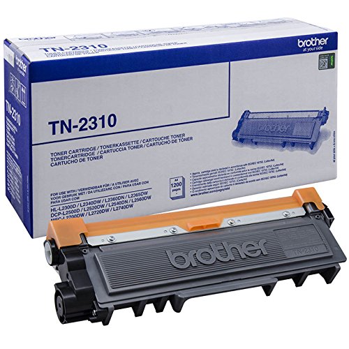 Brother TN2310 - Black - original - toner cartridge - for Brother DCP-L2500, L2520, L2560, HL-L2300, L2340, L2360, L2365, MFC-L2700, L2720, L2740