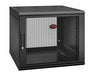 APC NetShelter WX AR109SH6 - Cabinet - wall mountable - black - 9U - 19"