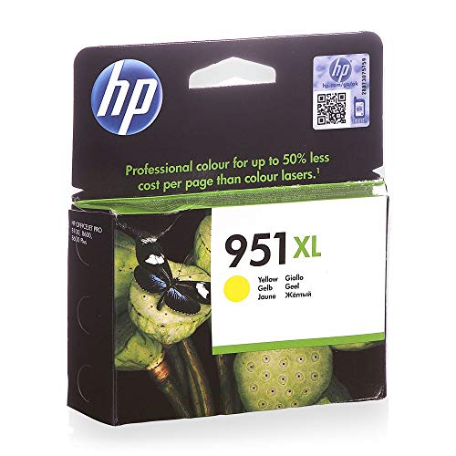 HP 951XL - CN048AE - 1 x Yellow - Ink cartridge - High Yield - For Officejet Pro 251dw, 276dw, 8100, 8600, 8600 N911a, 8610, 8620, 8625, 8630