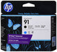 HP Original 91 Matte Black and Cyan Printhead