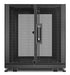 APC NetShelter SX - Rack cabinet - black - 12U - 19" - for P/N: SURT48RMXLBP