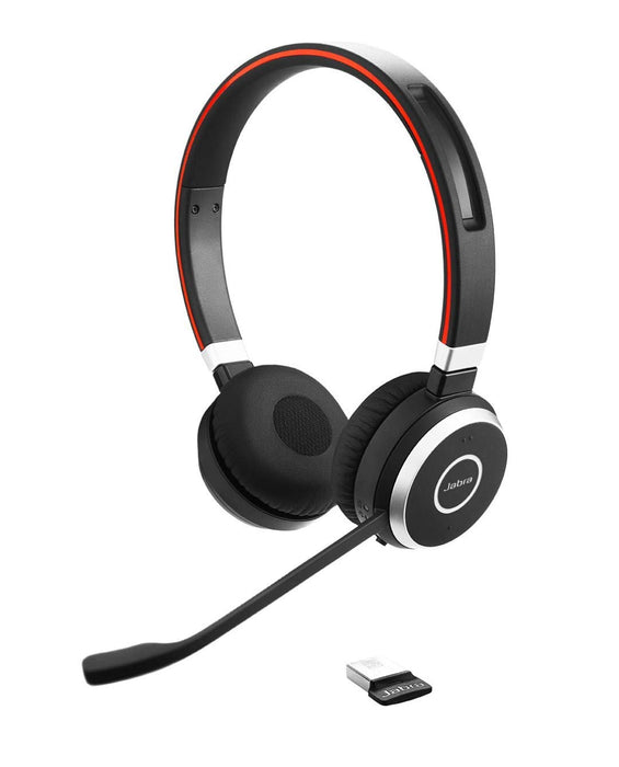 Best Value Jabra 52 x 213 x 187 mm Evolve 65 Wireless Bluetooth Stereo headset - optimised for Microsoft Lync, Black