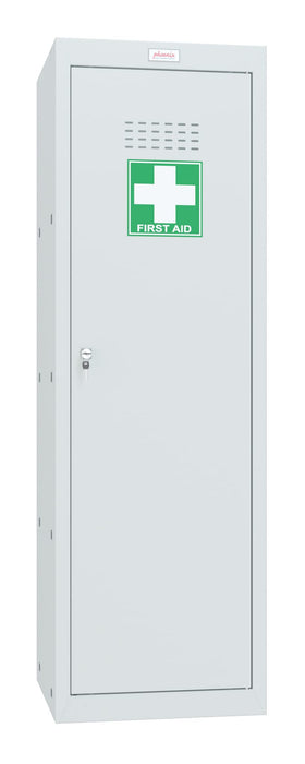 Phoenix MC Series Size 4 Cube Locker in Light Grey with Key Lock MC1244GGK