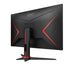AOC Gaming 24G2SPAE/BK - G2 Series - LED monitor - gaming - 23.8" - 1920 x 1080 Full HD (1080p) @ 165 Hz - IPS - 300 cd/m² - 1000:1 - 1 ms - 2xHDMI, VGA, DisplayPort - speakers - black, red