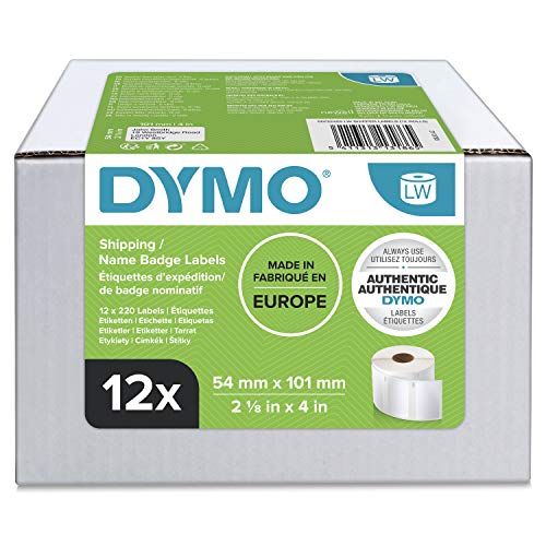 DYMO Label Writer Shipper Labels 12 Rolls