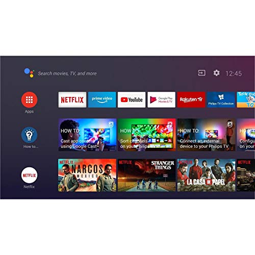 Philips 65PUS8535 65 Inch 3840 x 2160 Pixels 4K Ultra HD Resolution Android HDMI USB RJ45 LED Smart TV