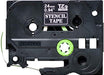 Best Value Brother STe-151 Labelling Tape Cassette, 24 mm (W) x 3 m (L), Stencil Tape, Brother Genuine Supplies