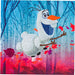 Crystal Art Floating Olaf 18 x 18cm Card CCK-DNY801
