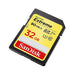 Extreme Plus 32GB SDHC Mem Card 90MBs