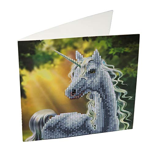 Crystal Art Sunshine Unicorn 18 x 18cm Card CCK-A2