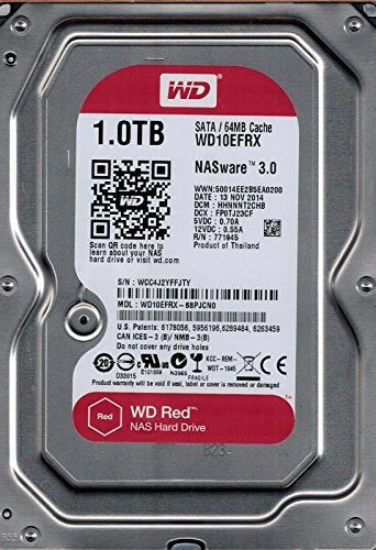 Best Value Western Digital 1TB 3, 5" IntelliPower SATA 6Gb/s 64MB NAS RED