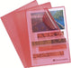 ValueX Cut Flush Folder A4 Grain PP Red PK10 56115E