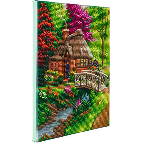 Crystal Art Friendship Cottage 30 x 30cm Kit CAK-TK2M