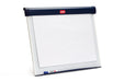 Best Value Nobo Barracuda Magnetic Whiteboard Easel, Desktop Flipchart Easel, 750 x 105 x 655 mm, White