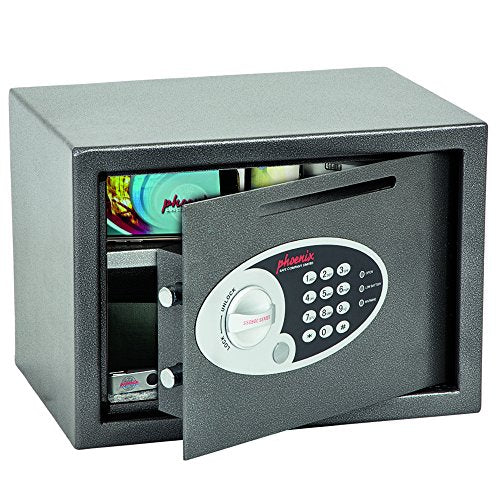 Best Value Phoenix Vela Deposit Home & Office SS0802ED Size 2 Security Safe with Electronic Lock