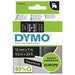 DYMO D1 Tape 12mm white on Black