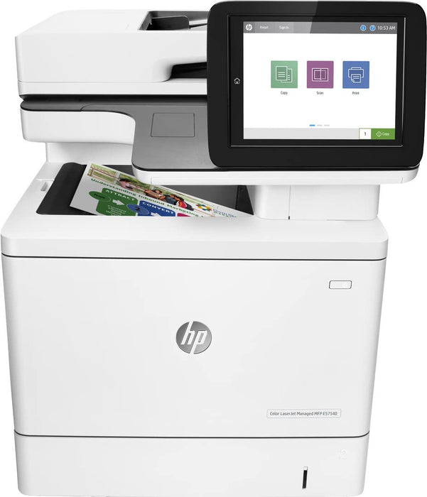 HP Color LaserJet Mgd MFP E57540dn Prntr