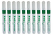 Best Value Whiteboard Drywipe Bullet Tip Green Markers x 10 (PC)