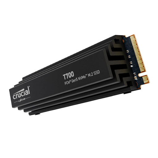 Crucial T700 2TB PCIe SSD with heatsink