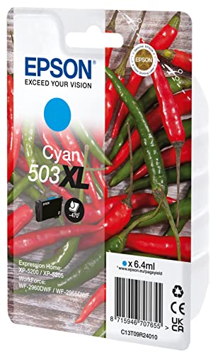 Epson C13T09R24010 503XL Cyan Ink Cart