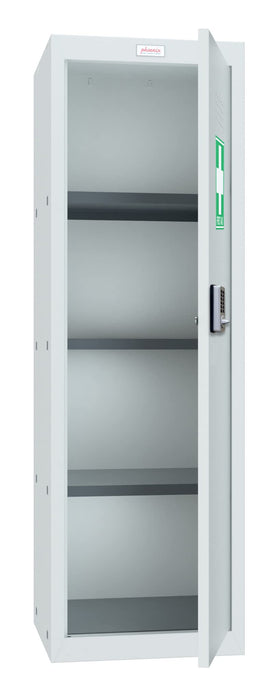 Phoenix MC Series Size 4 Cube Locker in Light Grey with Electronic Lock MC1244GGE