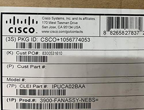 Cisco - Fan unit with bezel - for Cisco 3925, 3925E, 3945, 3945E