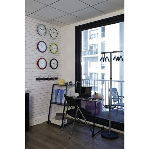 Alba Analog Wall Clock HORNEWRC M 30 x 5.5cm Silver Grey