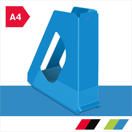 Best Value Rexel Choices, 2115603, Magazine File, A4, Blue