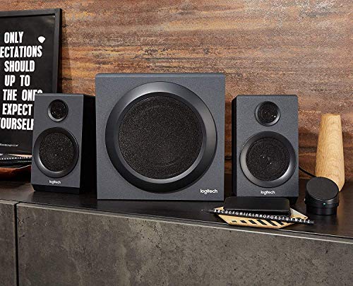 Logitech Z333 - Speaker system - for PC - 2.1-channel - 40 Watt (Total)