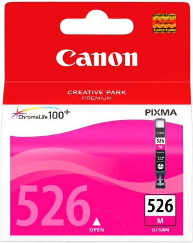 Canon CLI-526 M - 4542B006 - 1 x Magenta - Blister with security - Ink tank - For PIXMA iP4950,iX6550,MG5350,MG6150,MG6250,MG8150,MG8250,MX715,MX885,MX892,MX895