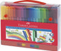 Best Value Faber-Castell Connector Fibre Tip Pen Case Box (Pack of 60)