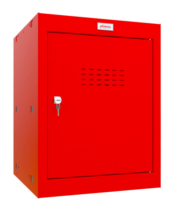 Phoenix CL Series Size 2 Cube Locker in Red with Key Lock CL0544RRK