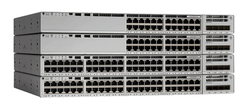 Cisco Catalyst 9200L - Network Advantage - switch - L3 - Managed - 12 x 100/1000/2.5G/5G/10GBase-T + 36 x 10/100/1000 (PoE+) + 4 x 10 Gigabit Ethernet - rack-mountable - PoE+ (740 W)