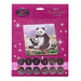Crystal Art Panda 18 x 18cm Card CCK-A44