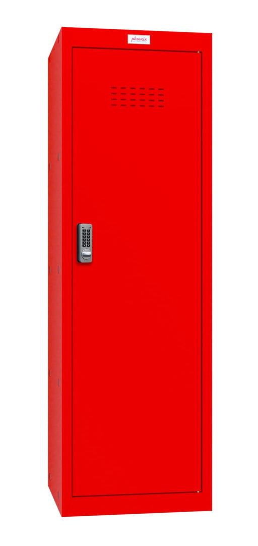 Phoenix CL Series Size 4 Cube Locker in Red with Electronic Lock CL1244RRE
