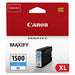 Canon PGI-1500XL C - 9193B001 - 1 x Cyan - High Yield - Ink tank - For MAXIFY MB2050,MB2350