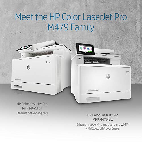 HP Color LaserJet Pro MFP M479fdw - Multifunction printer - colour - laser - Legal (216 x 356 mm) (original) - A4/Legal (media) - up to 27 ppm (copying) - up to 27 ppm (printing) - 300 sheets - 33.6 Kbps - USB 2.0, LAN, Wi-Fi(n), USB host