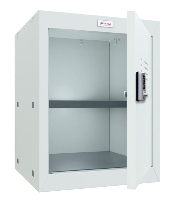Phoenix CL Series Size 2 Cube Locker in Light Grey with Electronic Lock CL0544GGE