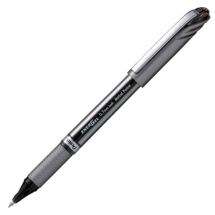 Best Value Pentel BL27-AX Energel BL27-A Roller Ball Pen (Medium) - Black (Pack of 12 pens)