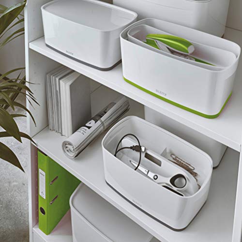 Leitz Mybox Small With Lid Wow White Green Dd